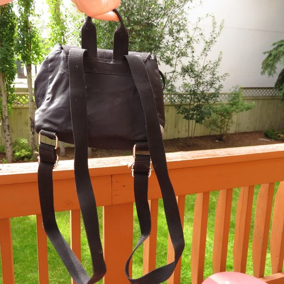 Black Tommy Hilfiger Mini Backpack - Picture 11 of 11